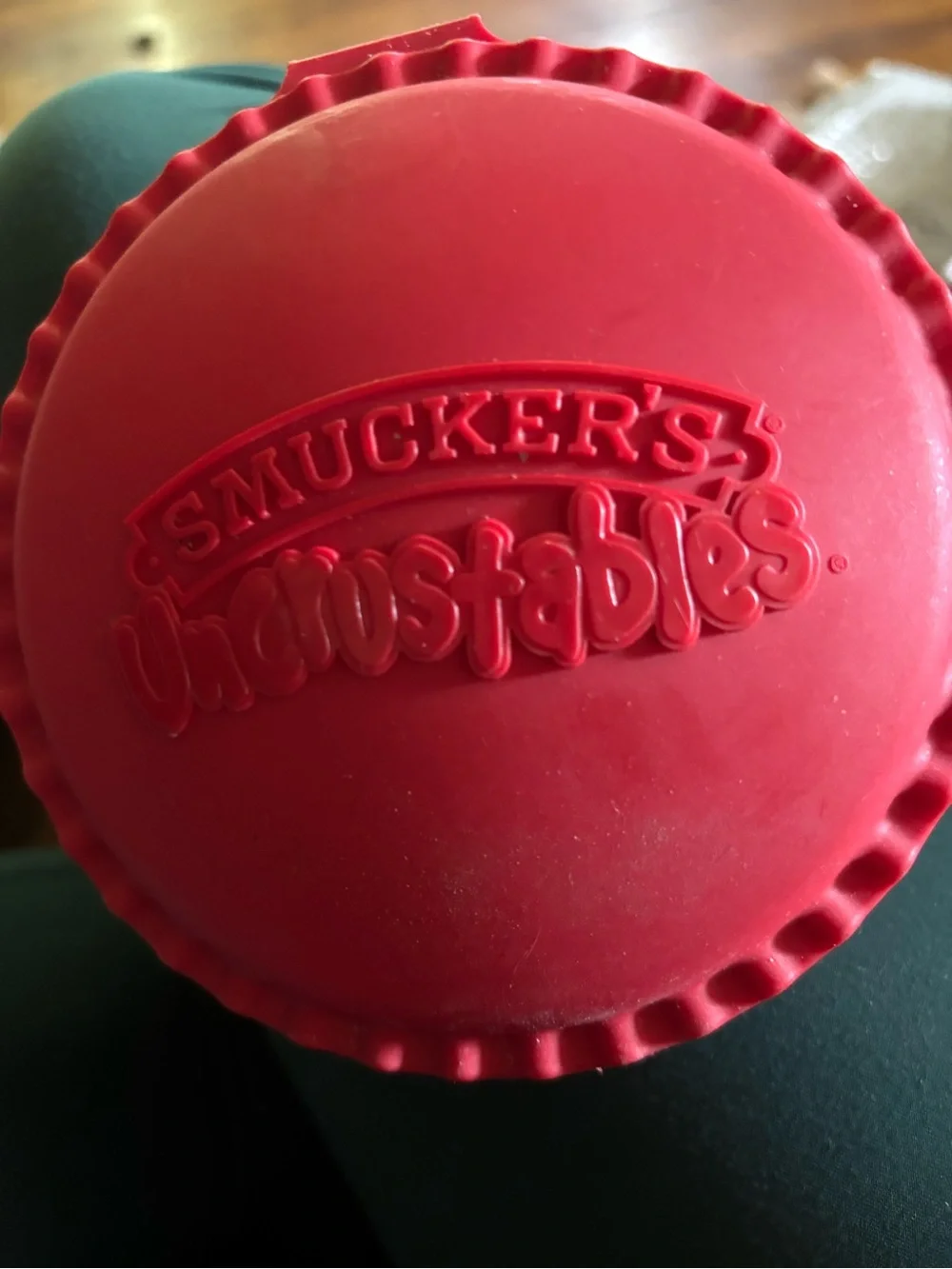 Smucker's Uncrustables Red sandwich holder